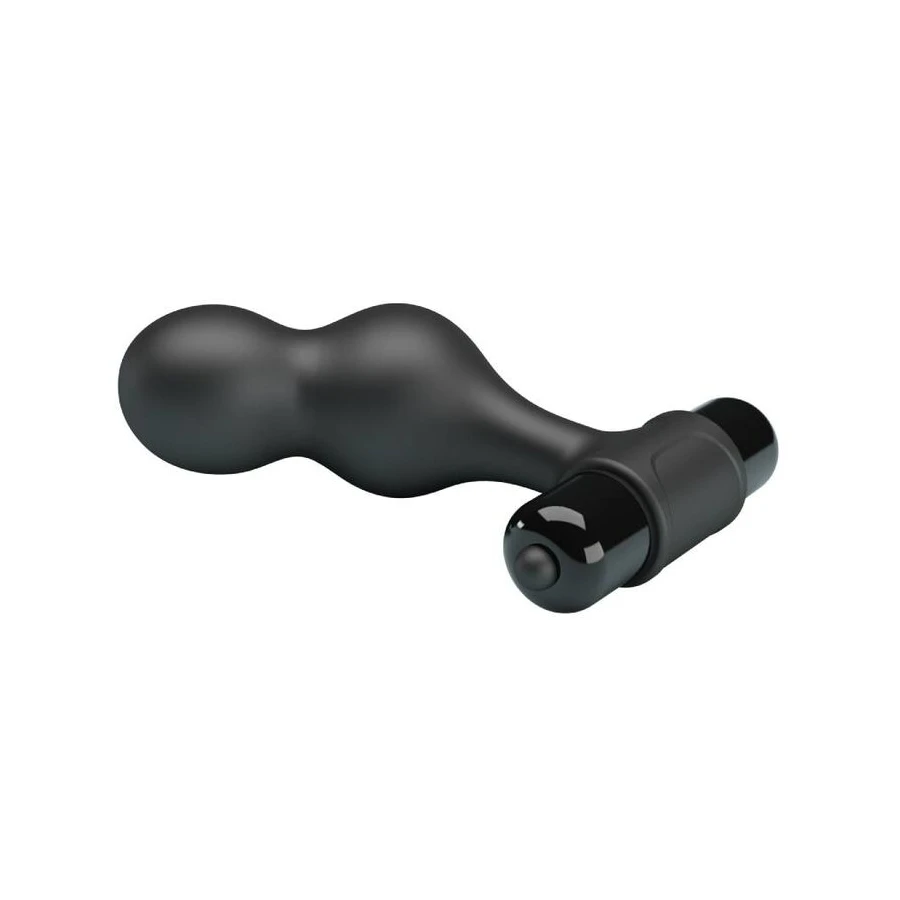 MR PLAY - SILIKOONIST VIBREERIV ANALPLUG MUST